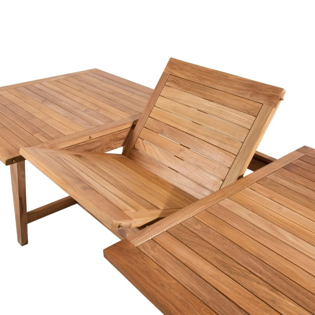 Lot n°149 Salon de jardin en teck 8/10 personnes FUN