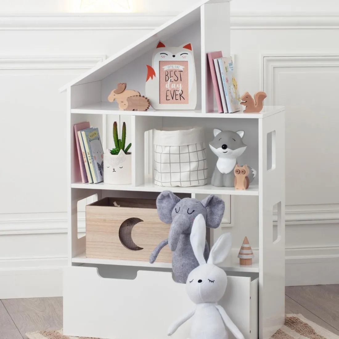 Maison + Coffre à Roulettes