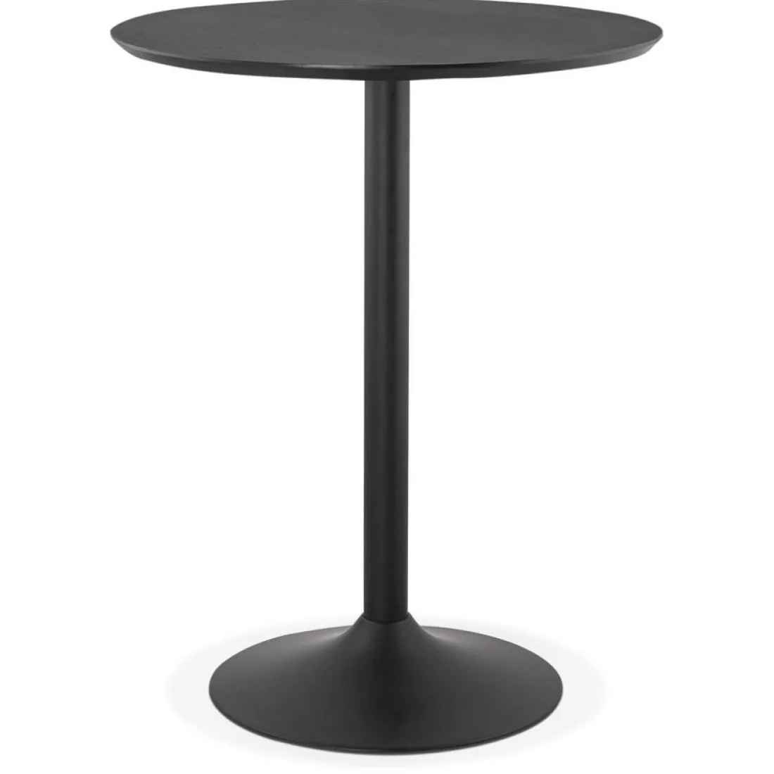 Mange-debout / table haute 'OSTERIA' noire