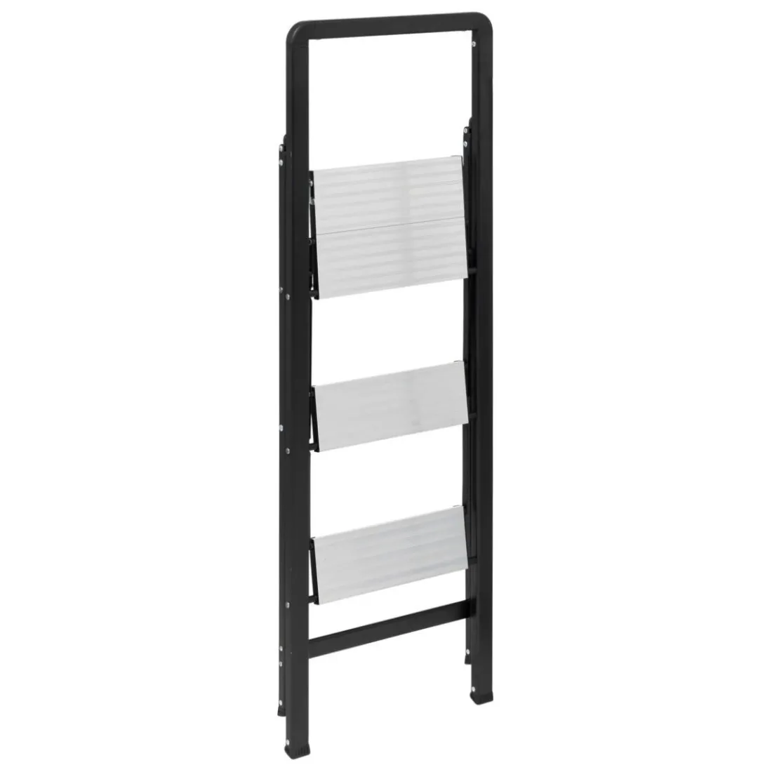 Marchepied en aluminium gris 3 marches