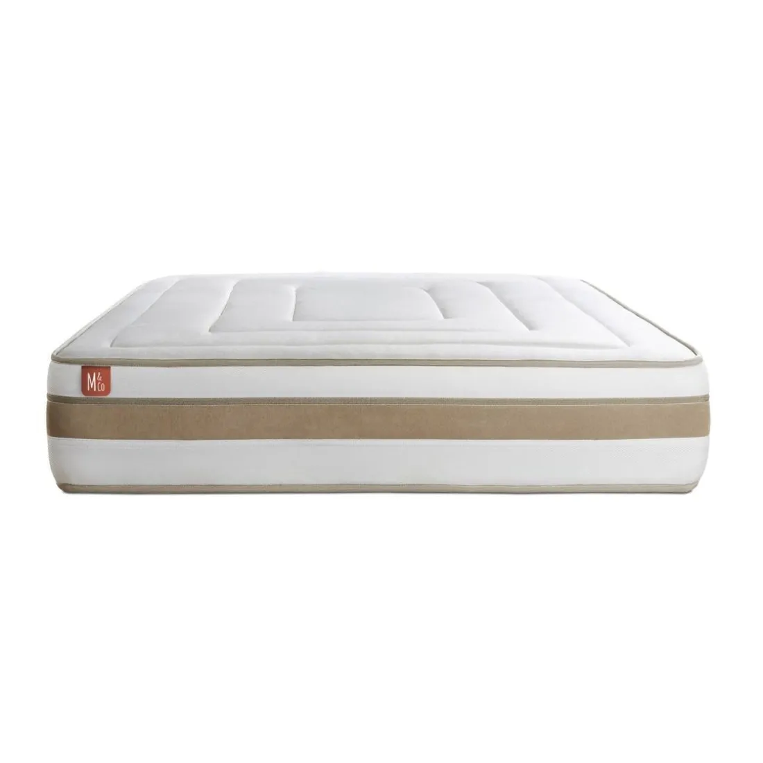 Matelas LE RAFFINÉ Ressorts ensaches Memoire de forme BioVisco Maxi epaisseur