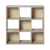 Meuble de rangement à 9 cases Beige