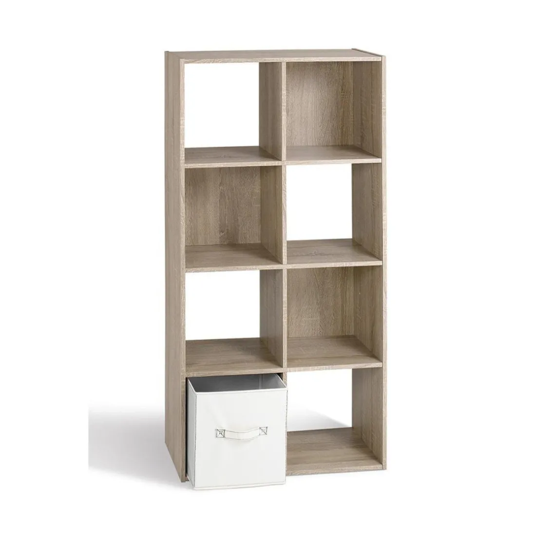 Meuble de rangement à 8 cases Beige
