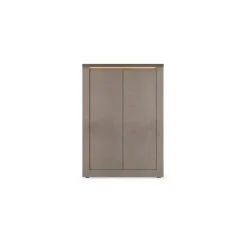 Meuble de rangement 4 portes ISCHIA avec éclairage LED intégré