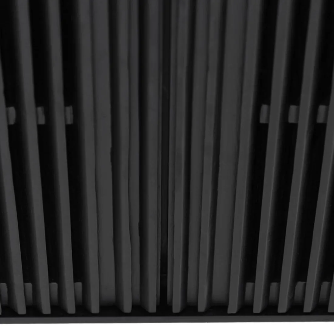 Meuble de rangement design 'CONVIV' en bois noir