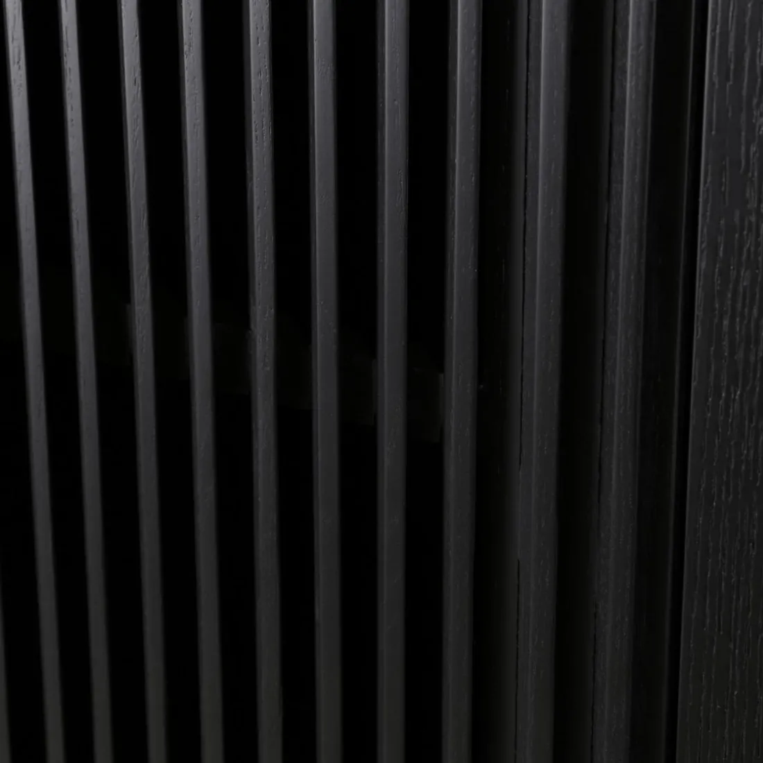 Meuble haut 2 portes noir