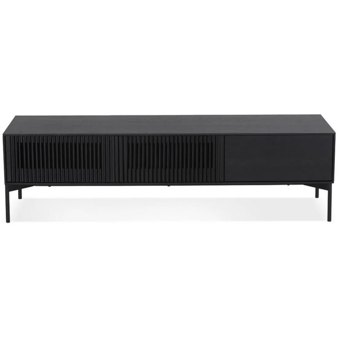 Meuble TV Noir ACONIT