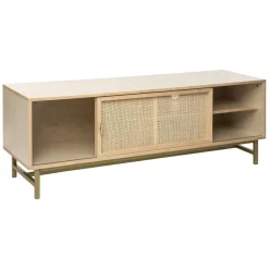 Meuble TV RAYO 1 Porte Beige