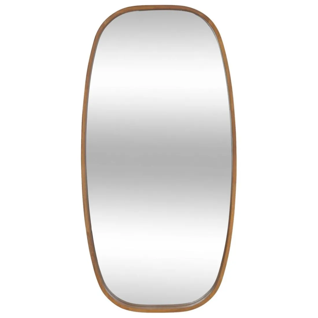 Miroir ovale Jasna bois clair