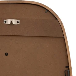 Miroir ovale Jasna bois foncé