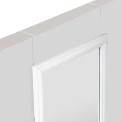 Miroir Porte Plastique Paco marron