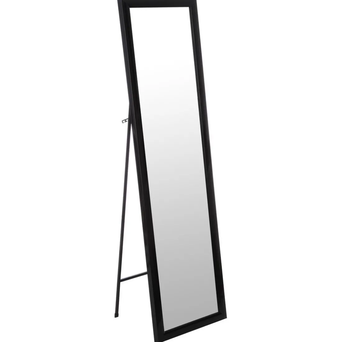 Miroir sur pied 35X125 noir