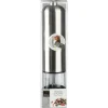 Moulin à poivre inox électrique led