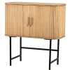 Nordlys - Buffet Scandinave Bois Massif 2 Portes