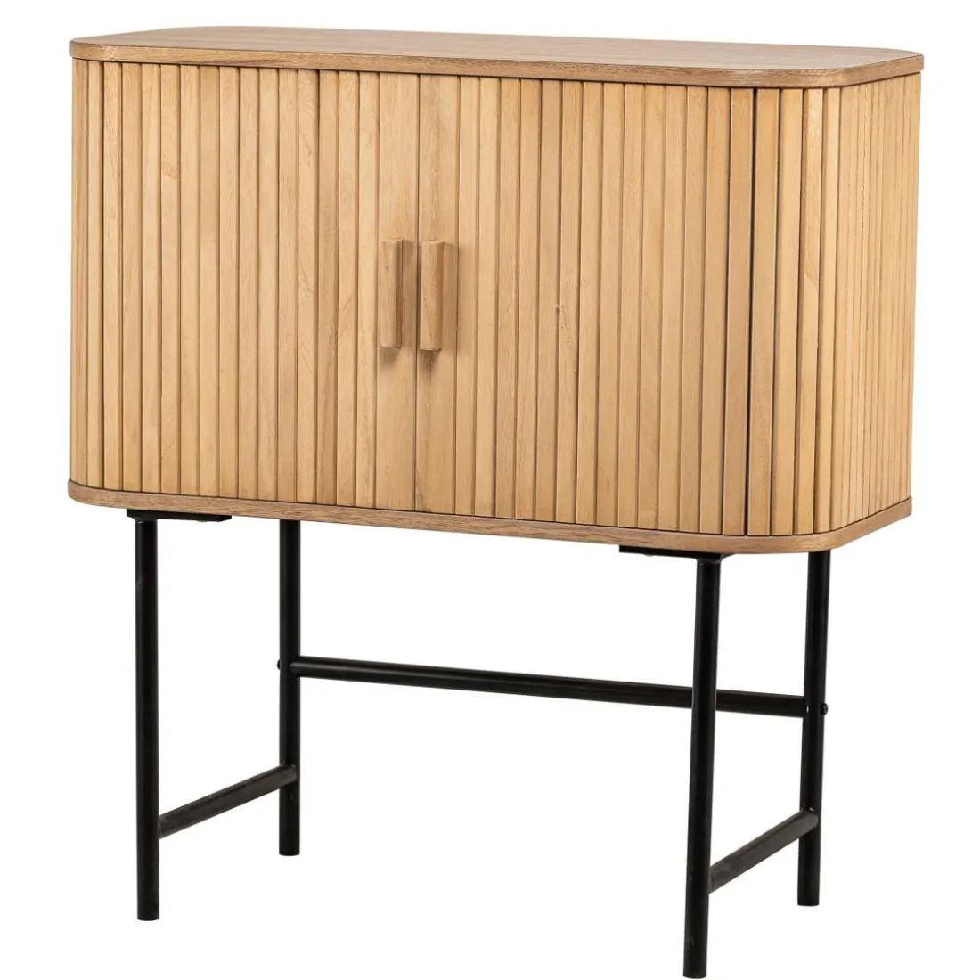 Nordlys - Buffet Scandinave Bois Massif 2 Portes