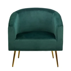 Nordlys - Fauteuil de Salon Retro Design Pieds Metal