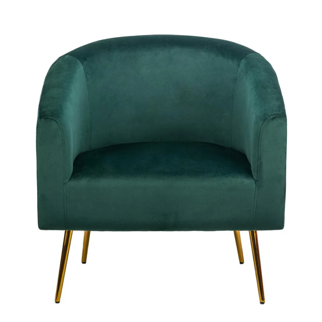 Nordlys - Fauteuil de Salon Retro Design Pieds Metal