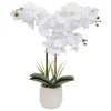 Orchidée artificielle Blanche