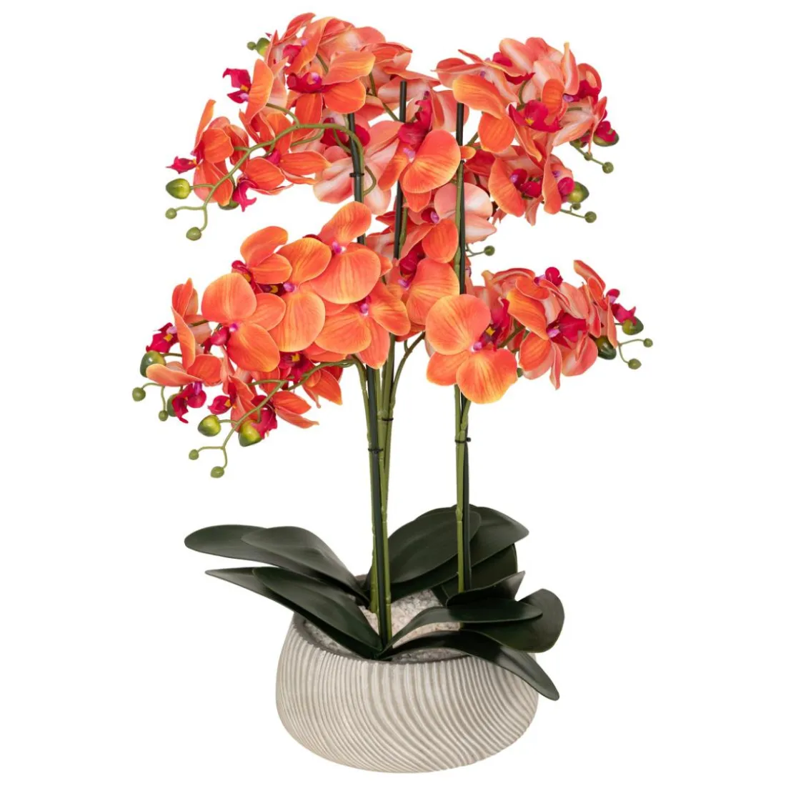 Orchidée artificielle en pot
