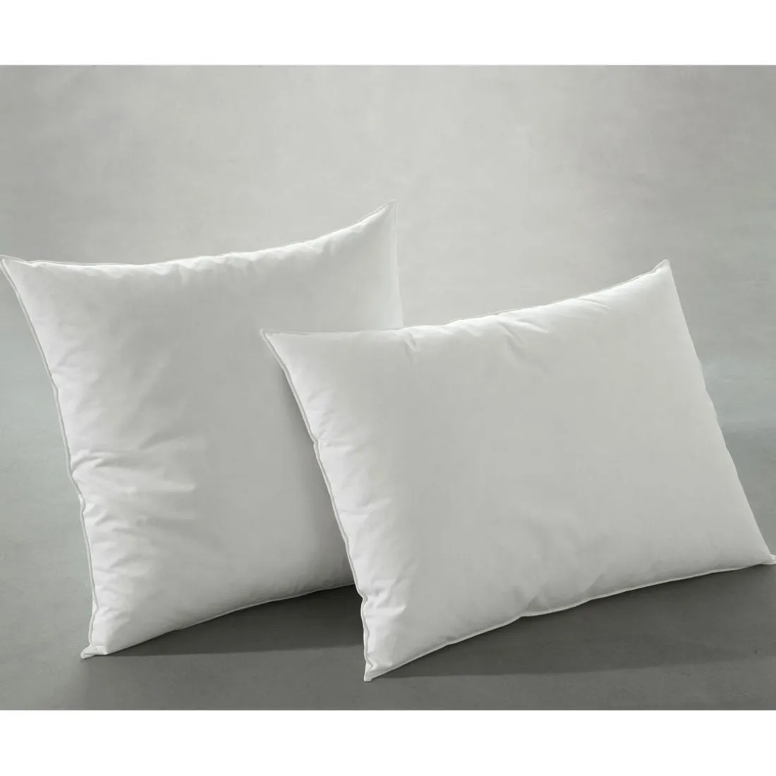 Oreillers antiacariens 30% duvet de canard neuf