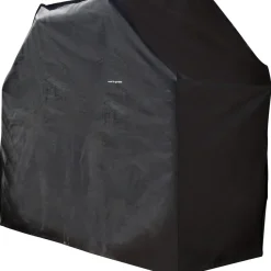 Pack Barbecue gaz Américain FIDGI 4 brûleurs avec Housse et Coffret 3 pièces aimantés : pince, spatule, fourchette
