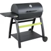 Pack Barbecue TONINO avec Housse Barbecue plancha Rectangulaire Sac Charbon de bois