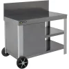 Pack Desserte de jardin Housse Barbecue et plancha Rectangulaire