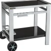 Pack Desserte de jardin MEDIA avec Housse Barbecue et plancha