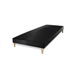Pack double sommier matelas SOFT 2 oreillers memoire de forme et Couette Percale