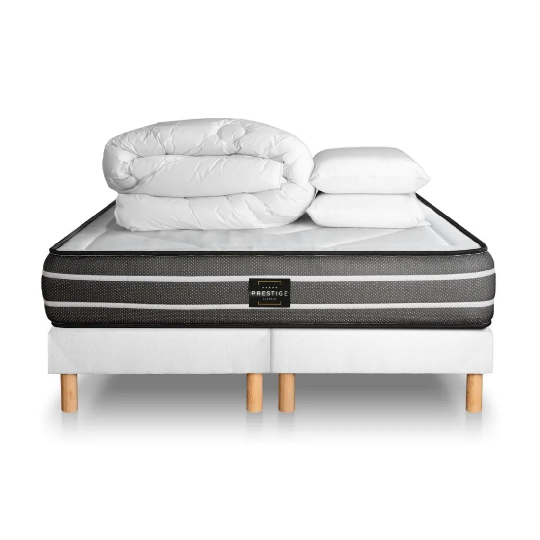 Pack Exclusive sommier blanc
