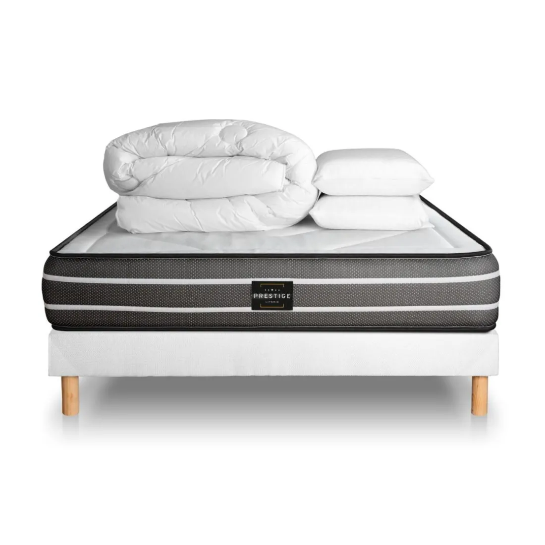 Pack Exclusive sommier Kit Blanc