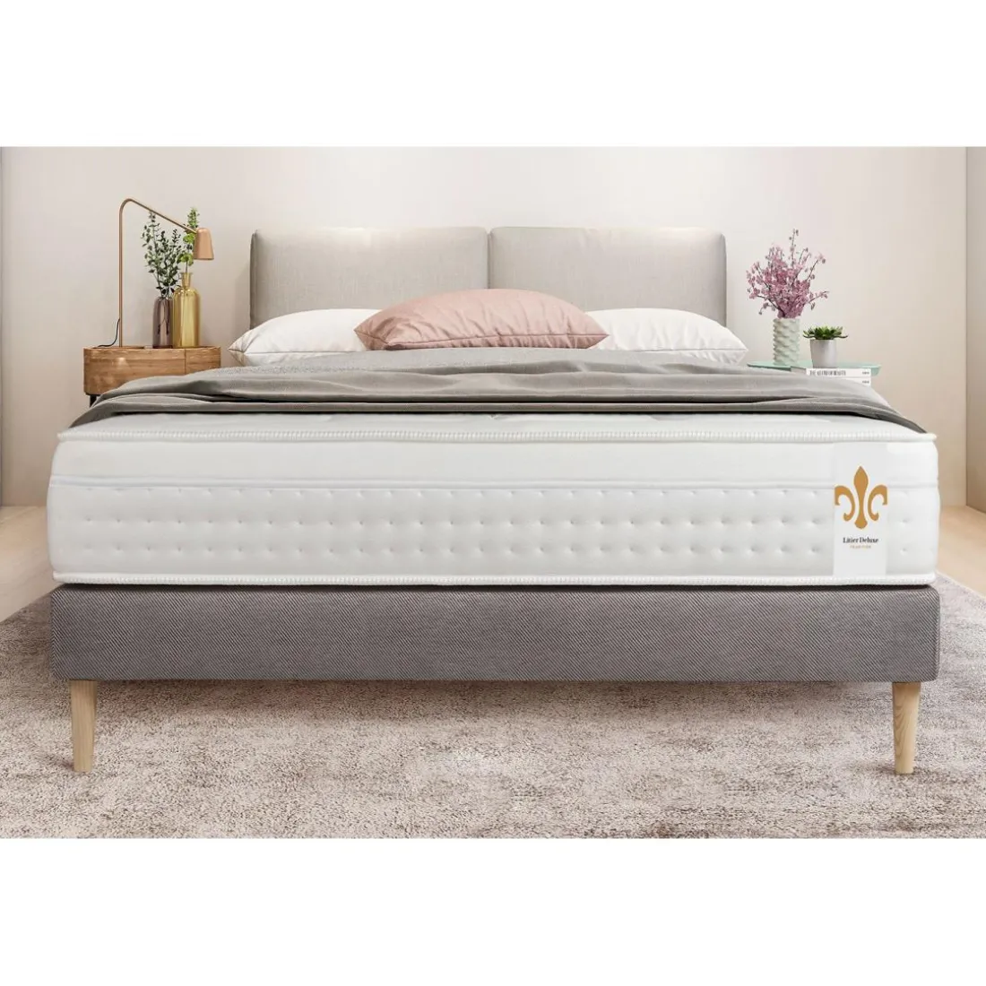 Pack Le Vingt-Huit sommier Gris