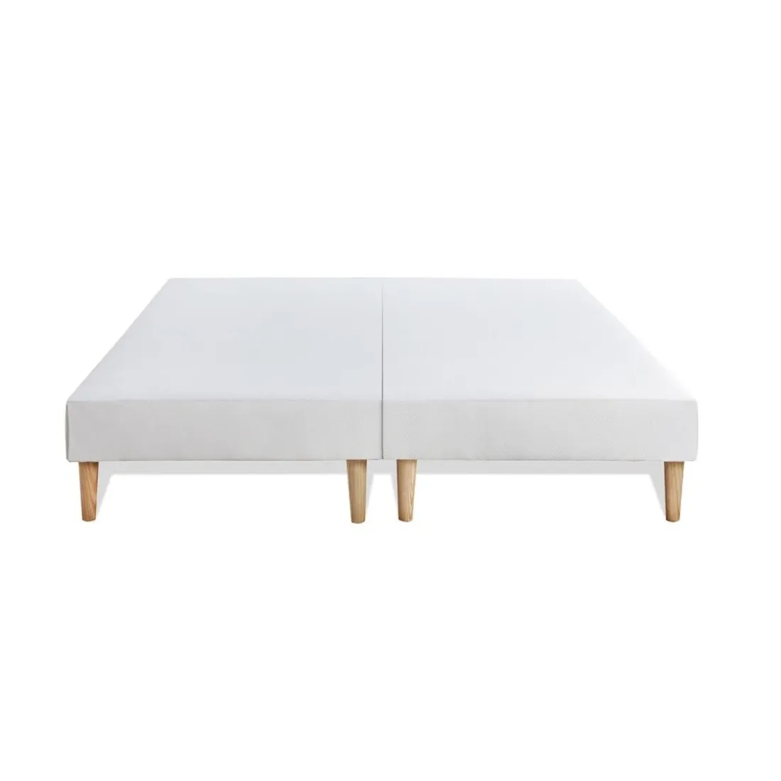 Pack matelas ULTRA double sommiers blanc Couette et 2 oreillers