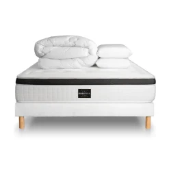 Pack Privilège sommier Kit Blanc