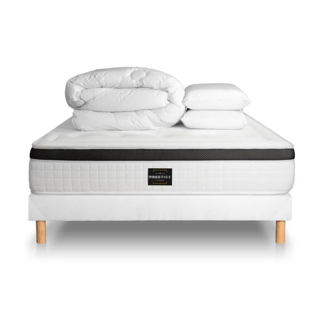 Pack Privilège sommier Kit Blanc