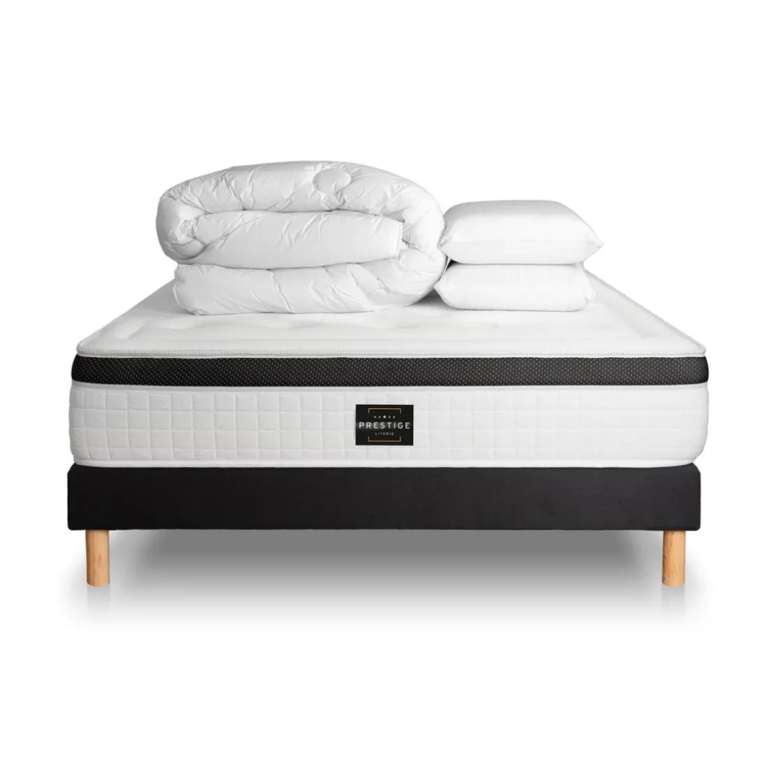 Pack Privilège sommier Kit Noir