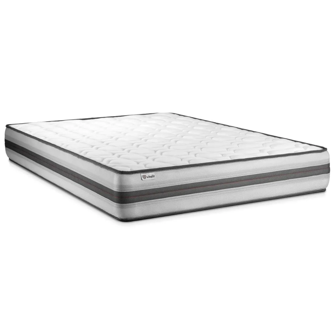 Pack prêt a dormir VITALPOWER RECOVER sommier Kit gris