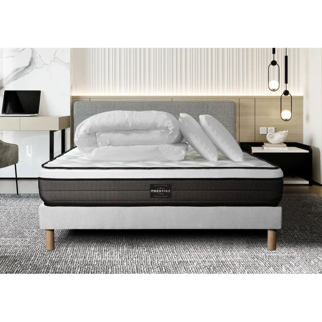 Pack Suite Ressorts ensaches, memoire de forme 5 zones