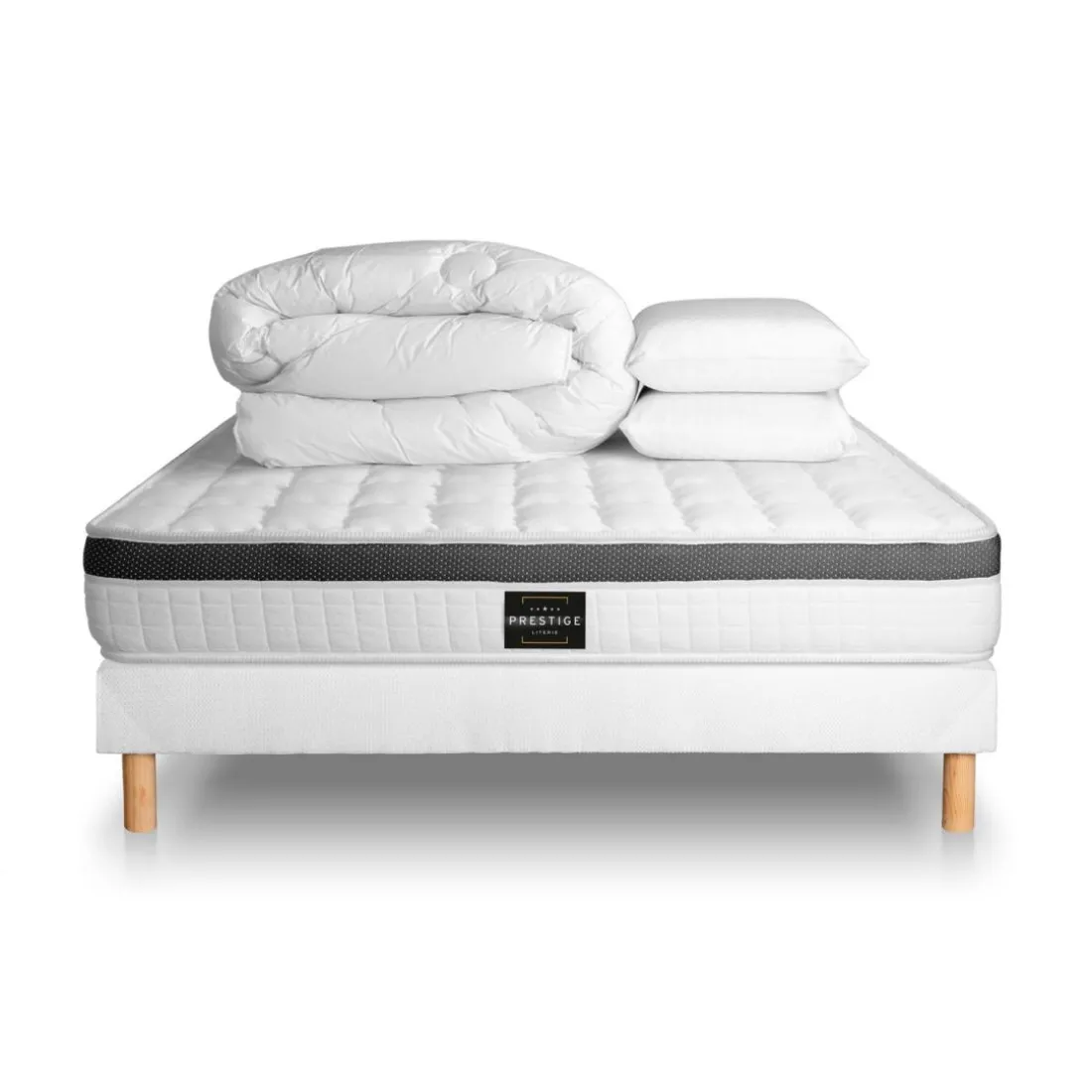 Pack Superieur Memoire de forme 3 zones Blanc