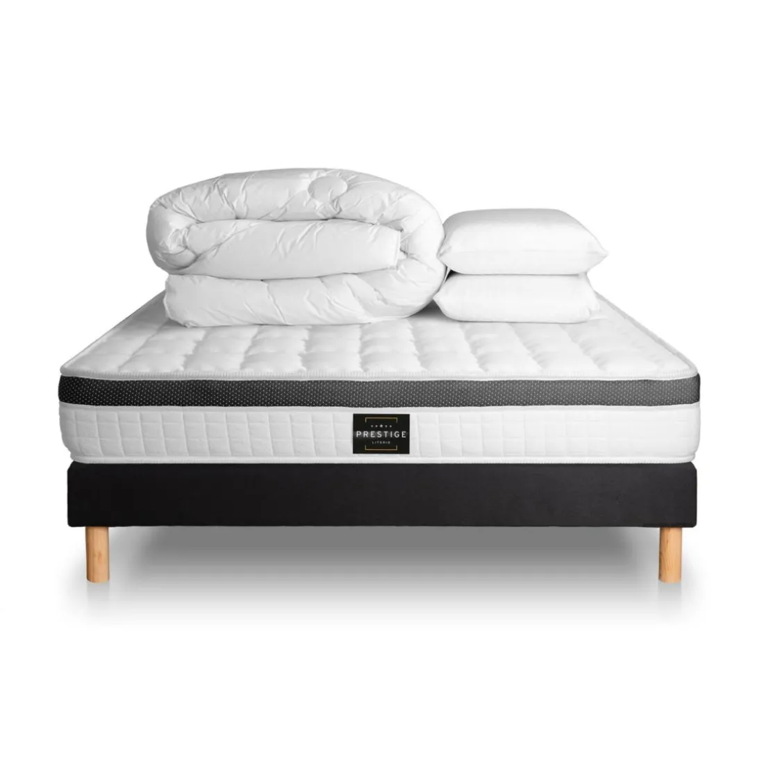 Pack Superieur sommier Kit Noir