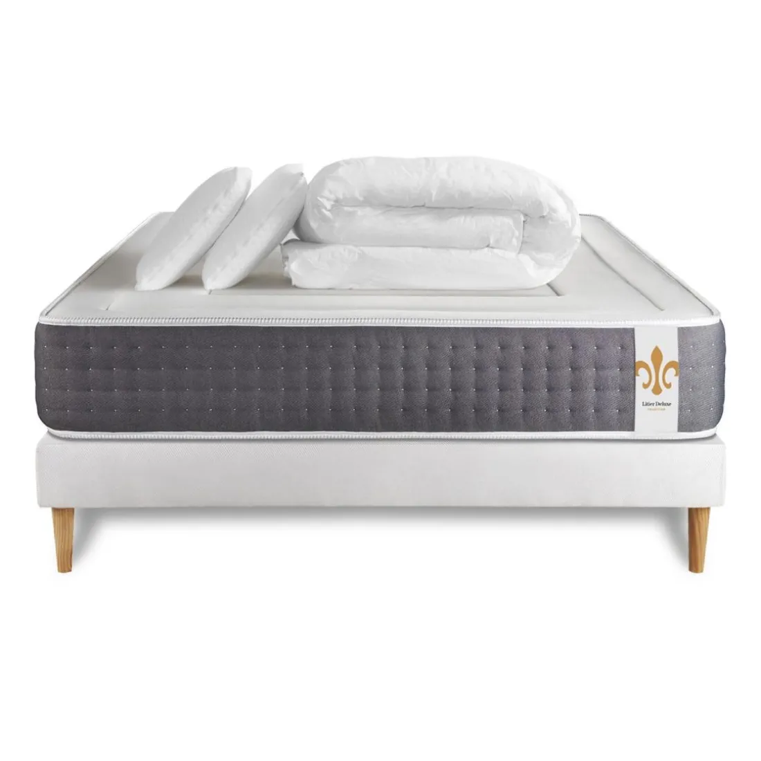 Pack Vingt-Six sommier Kit Blanc