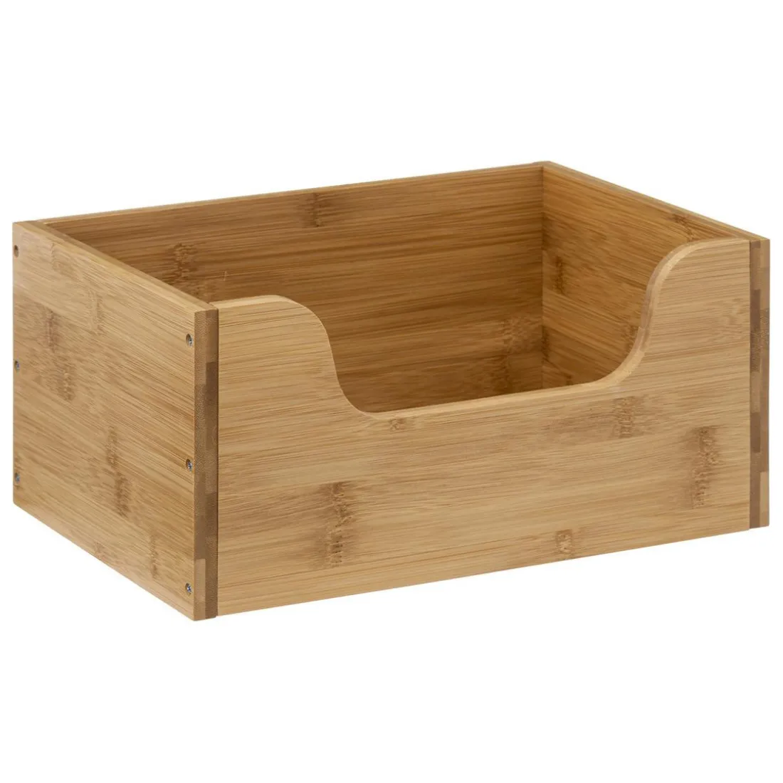 Panier empilable bambou petit modèle