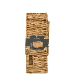 Panier en Jacinthe Maura L34cm Beige