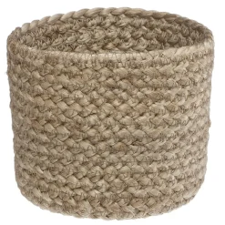 Panier Jute Herbier Marin Blanc x 3