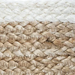 Panier Jute Herbier Marin Blanc x 3
