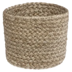 Panier Jute Herbier Marin Noir