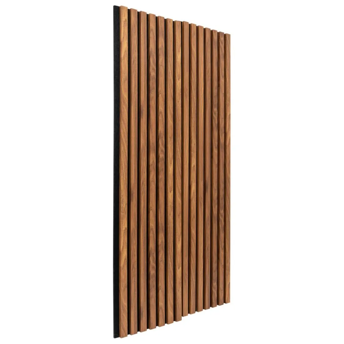 Panneau décoratif mural Colva bois foncé