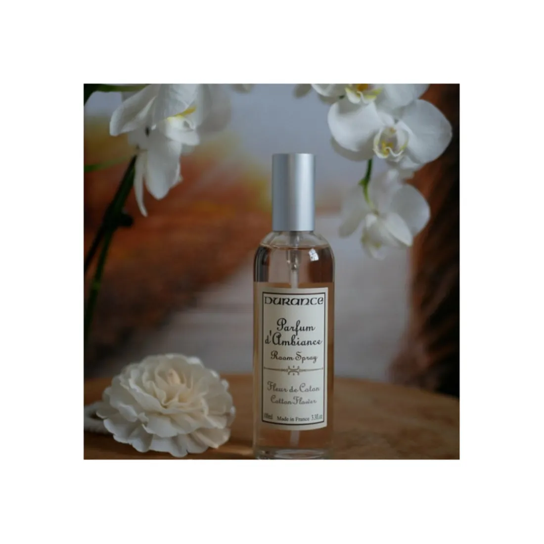 Parfum d'ambiance DURANCE Fleur de Coton SYRINE