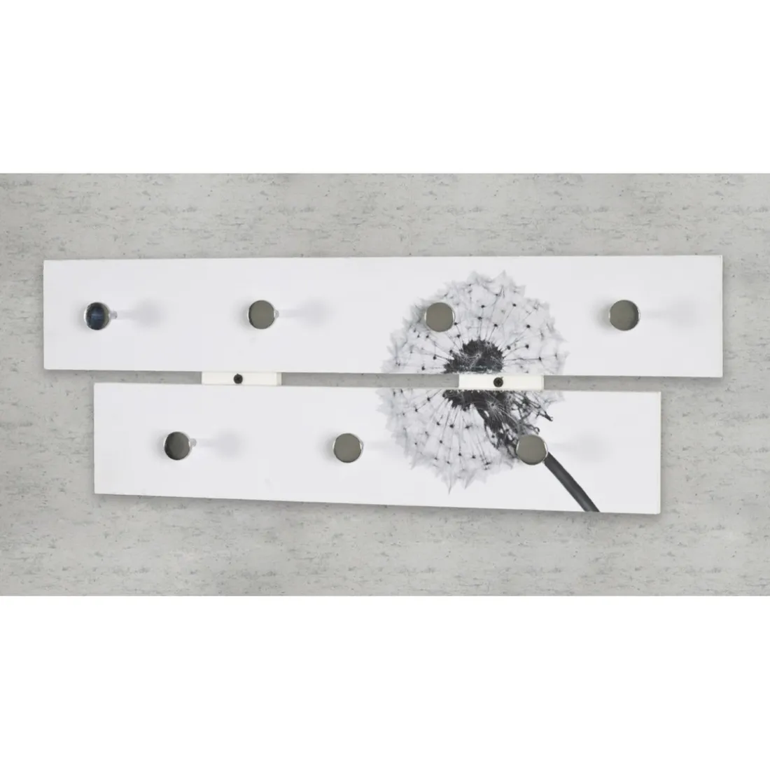 Patère murale à motif