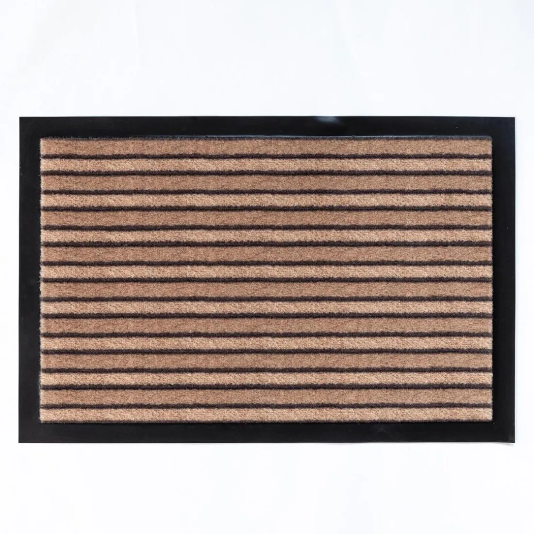 PAYAS TAPIS A RAYURES SABLE